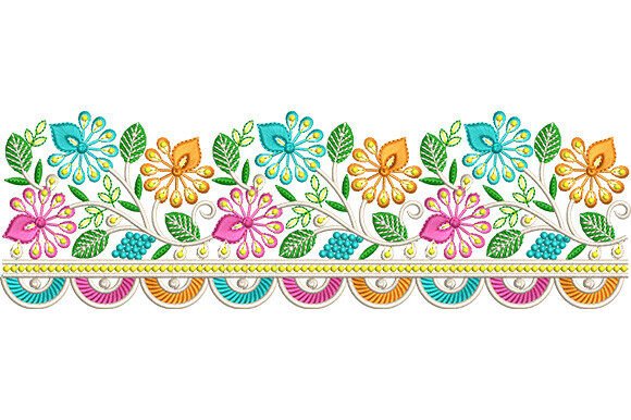 Floral Border