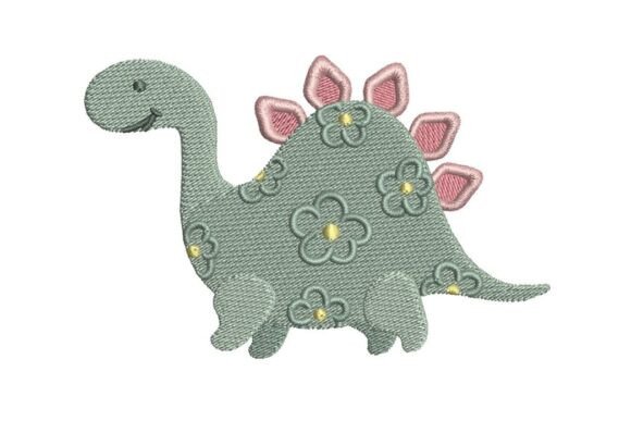 Floral Dinosaur
